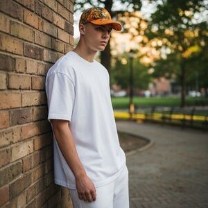 Mossy Oak Orange Crush Rate Vibrant Orange Camo Hat (H6)